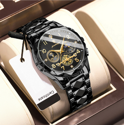 AstroVanta - ZaneLuxe Luxury Men's Automatic Watch Gold & Silver
